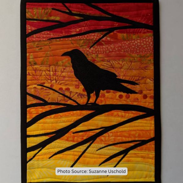 Crow Quilt Idea from Suzanne Uschold