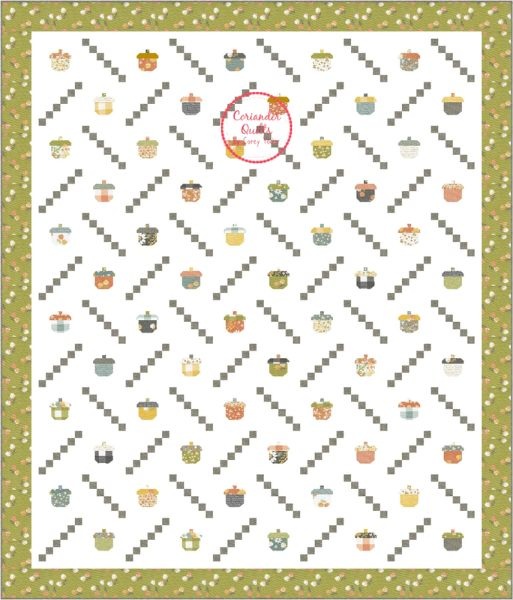 Easy Acorns Quilt Pattern - etsy