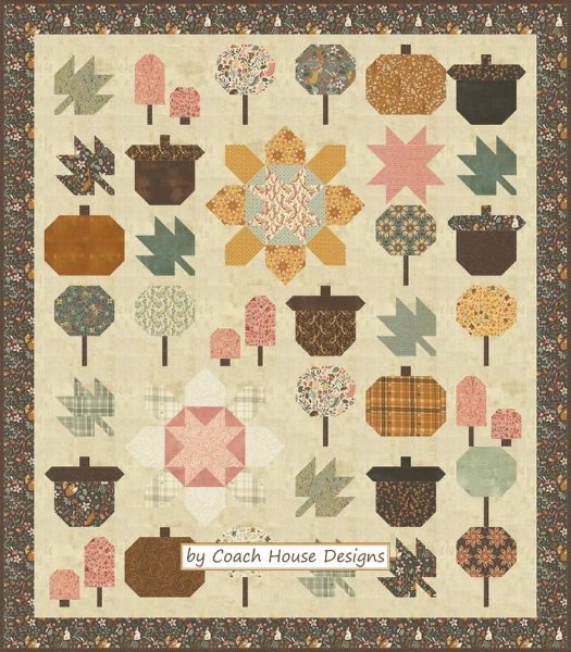 Fall Forest Quilt Pattern - etsy
