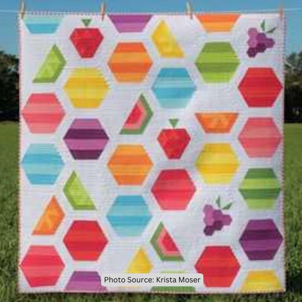 Fresh Fruit Quilt Pattern - etsy