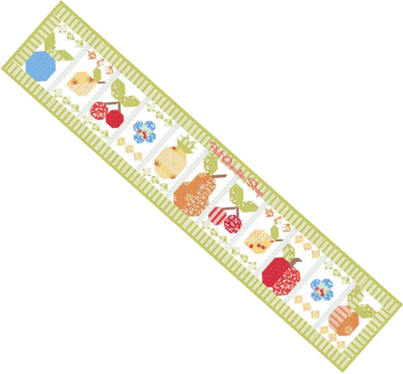 Fruit Medley Runner - free quilt pattern