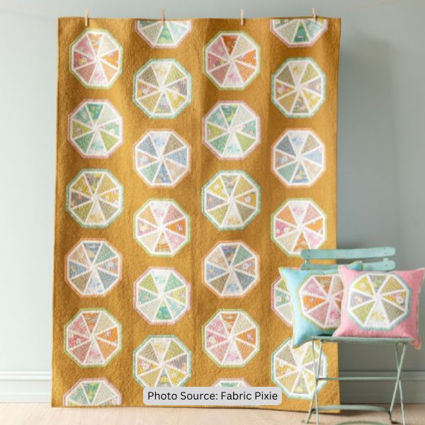 Fruit Quilt Idea from Fabric Pixie