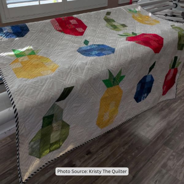 Fruit Quilt Idea from Kristy The Quilter
