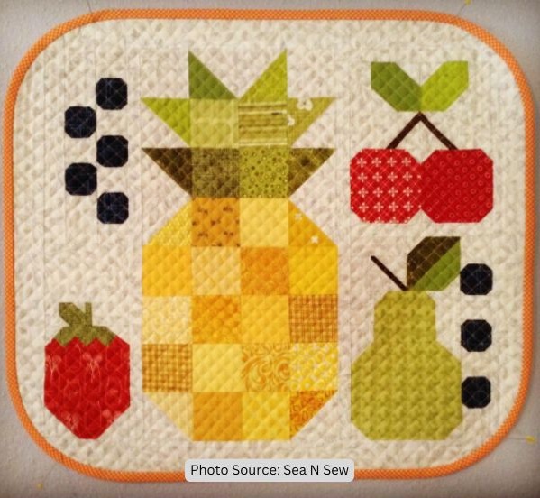 Fruit Quilt Idea from Sea N Sew