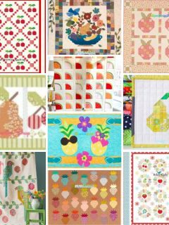 Fruit Quilt Patterns Roundup Featured Cover