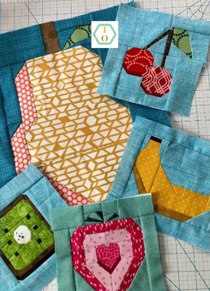 Fruit Salad Bundle Quilt Block Patterns - etsy