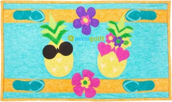 GO! Pineapple Pals Summer - free quilt pattern