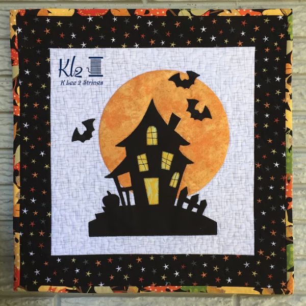 Halloween House Wall Hanging Quilt Pattern - etsy