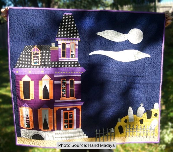 Haunted House Quilt Pattern - etsy