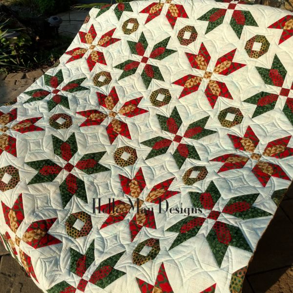 Jingle Blooms Quilt Pattern - etsy