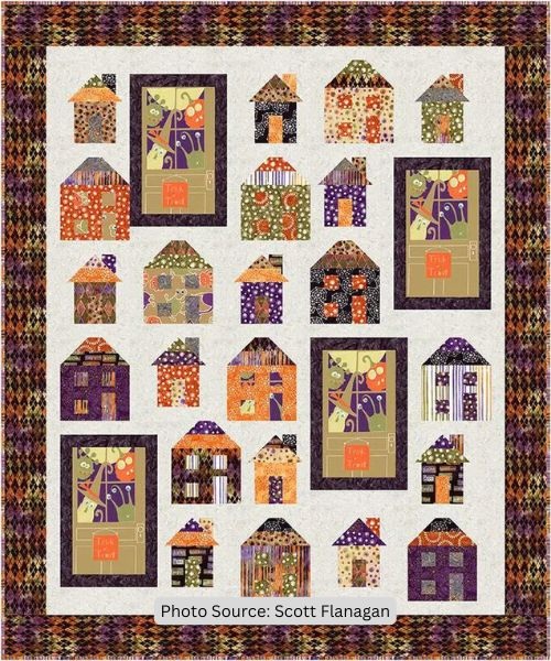 Monster House Quilt Pattern - etsy