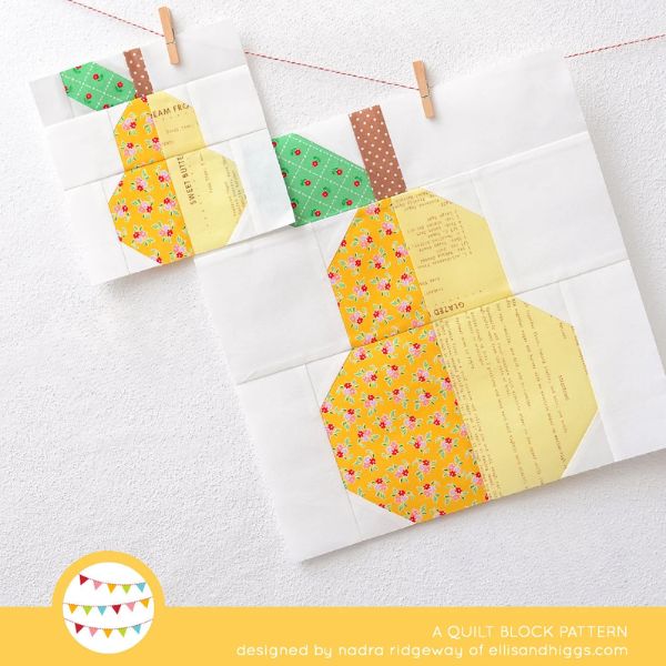 Pear Quilt Block Pattern - etsy