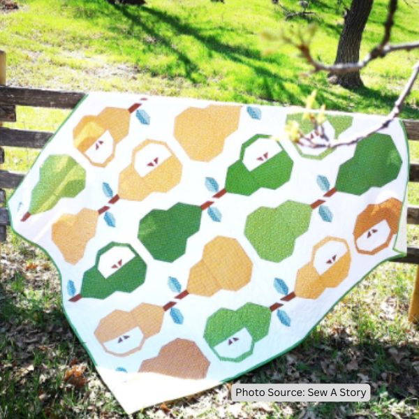Pear Quilt Idea from Sew A Story