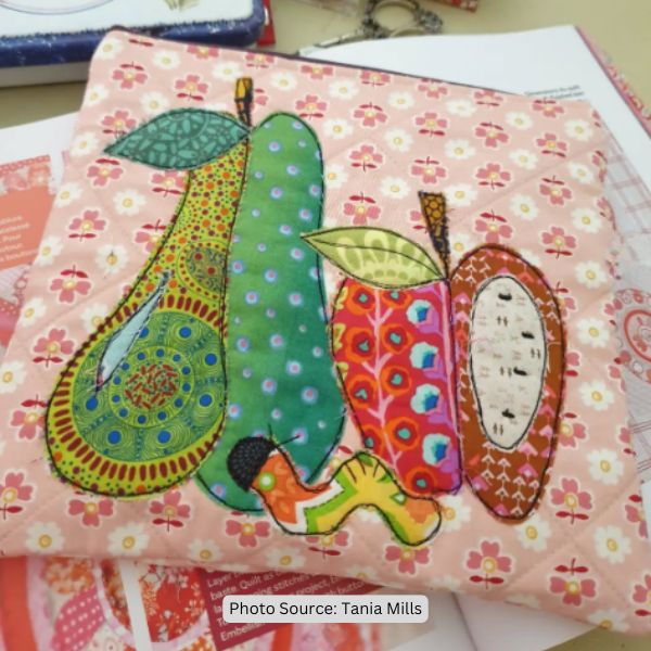 Pear Quilt Idea from Tania Mills