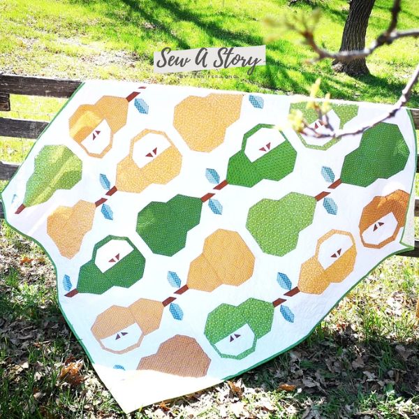 Pear Season Quilt Pattern - etsy