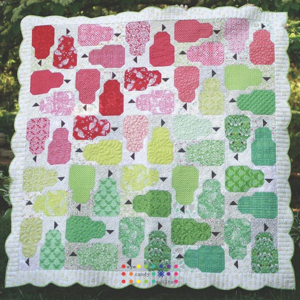 Pearfection Throw Quilt Pattern - etsy