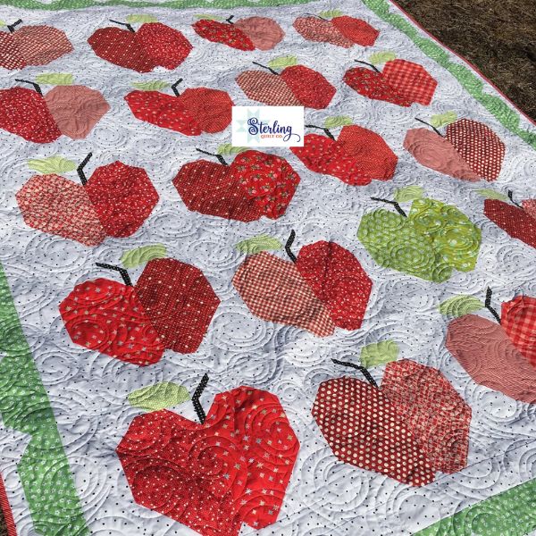 Red Apple Quilt Pattern - etsy