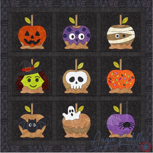Scare-amel Apples Quilt Pattern - etsy