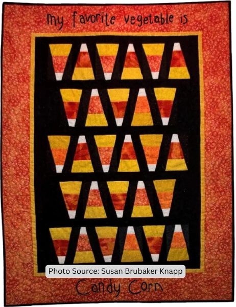 Scrappy Candy Corn Quilt Pattern - etsy