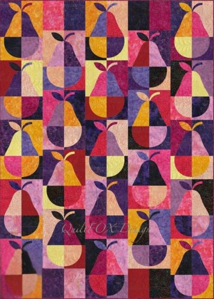 Share The Pears Quilt Pattern - etsy