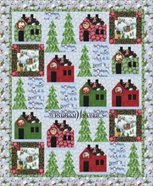 Snowville - free quilt pattern