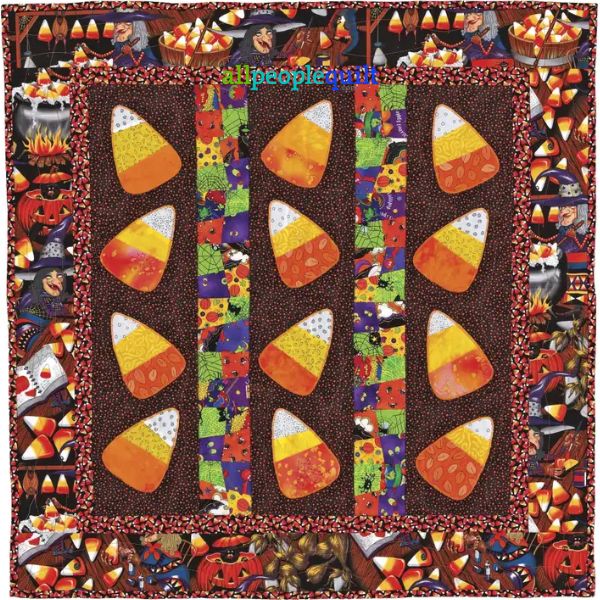Trick Or Treat - free quilt pattern
