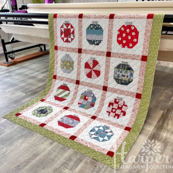 Bauble Quilt Idea from Harper Longarm Quilting