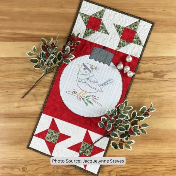 Bauble Quilt Idea from Jacquelynne Steves