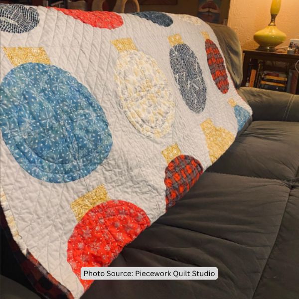 Bauble Quilt Idea from Piecework Quilt Studio