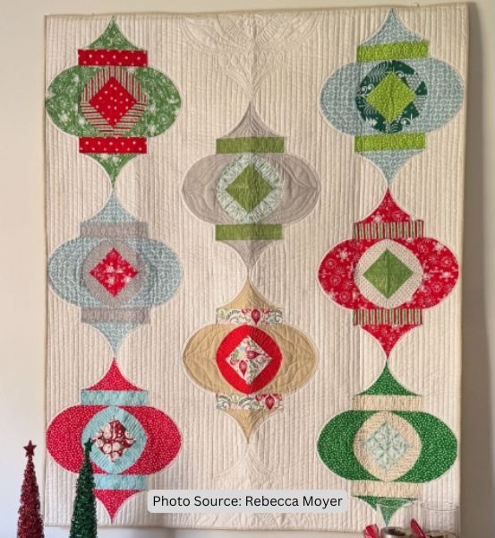 Bauble Quilt Idea from Rebecca Moyer