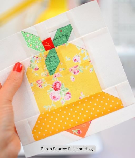 Bell Quilt Idea from Ellis and Higgs