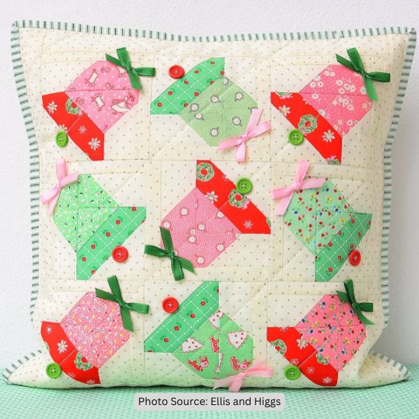 Bell Quilt Idea from Ellis and Higgs
