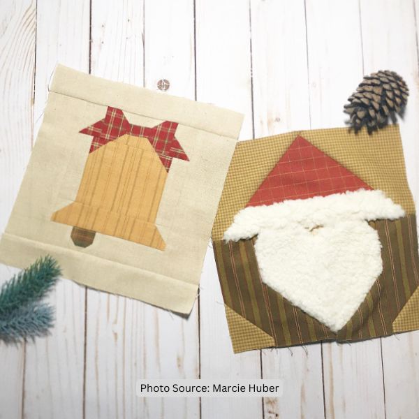 Bell Quilt Idea from Marcie Huber