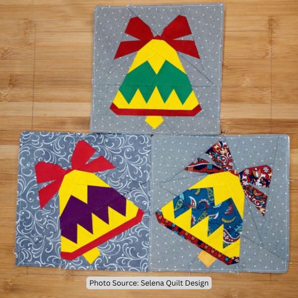 Bell Quilt Idea from Selena Quilt Design