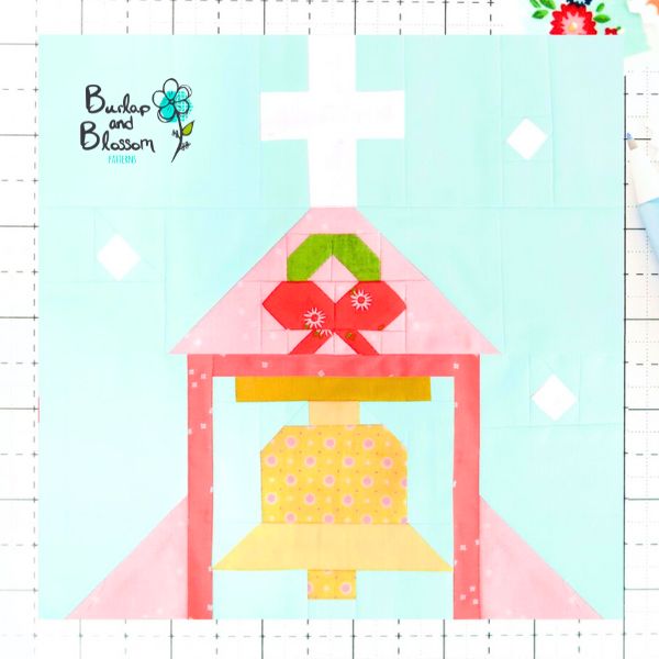 Bells On Christmas Day Quilt Block Pattern - etsy