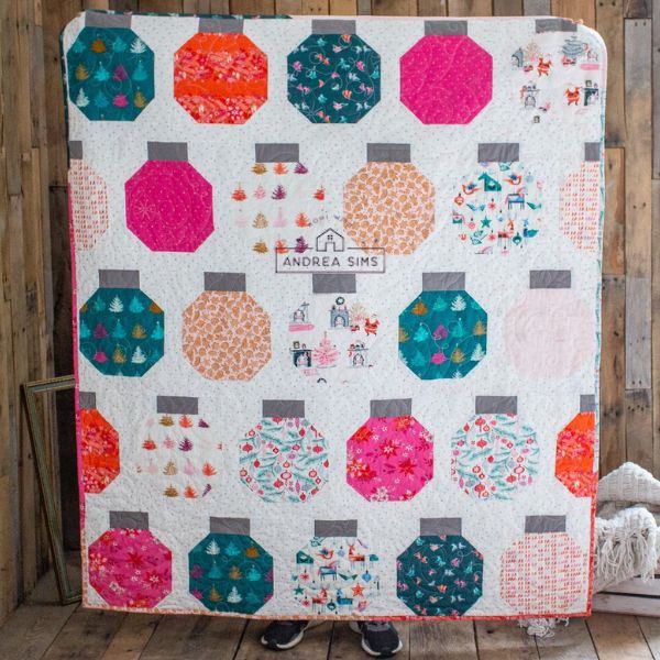 Bright Ornaments Quilt Pattern - etsy