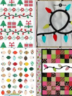 Christmas Lights Quilt Patterns Roundup Featured Cover