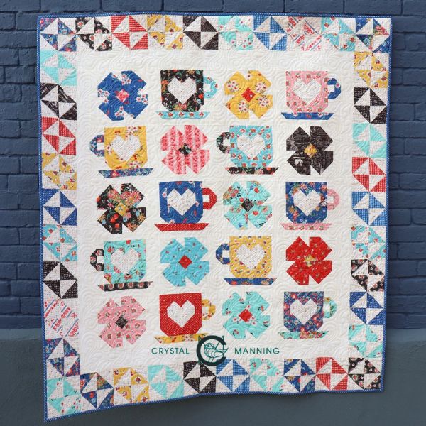 Cup of Love Quilt Pattern - etsy