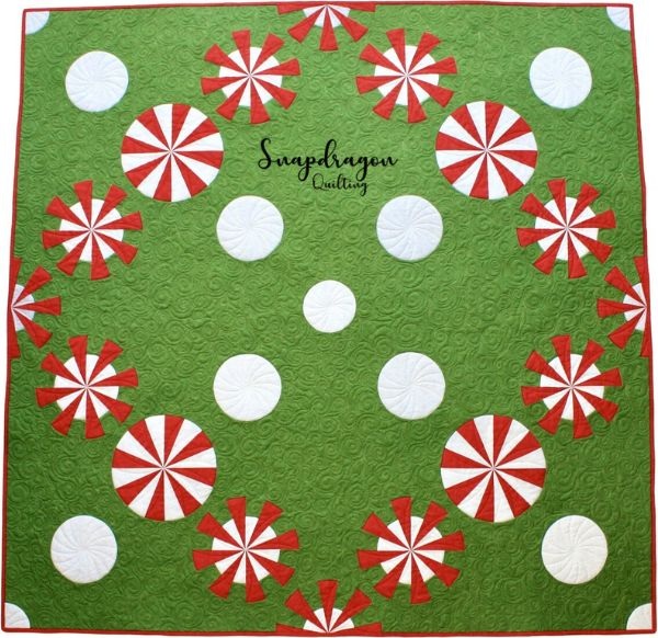 Exploding Peppermints Quilt Pattern - etsy