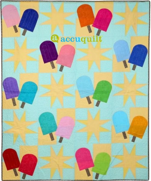 GO! Popsicle Sticks - free quilt pattern