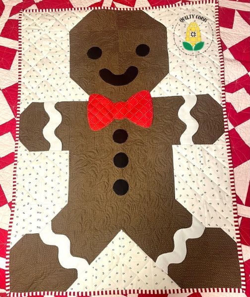 Gingerbread Boy Quilt Pattern - etsy
