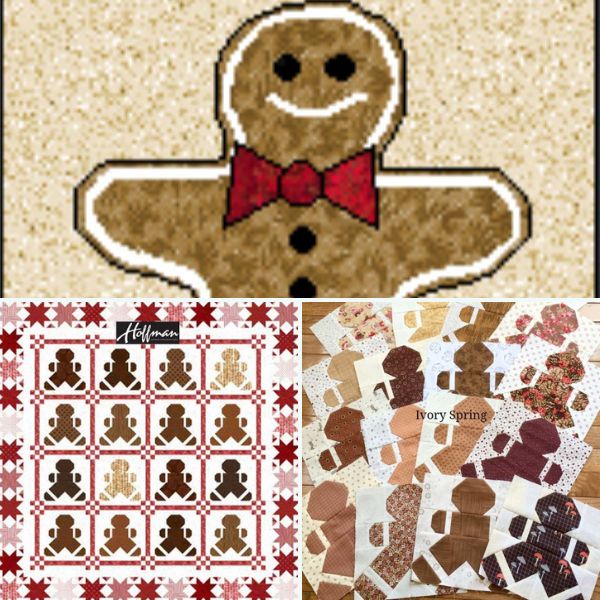 Gingerbread Man Quilt Patterns Roundup Featured Cover