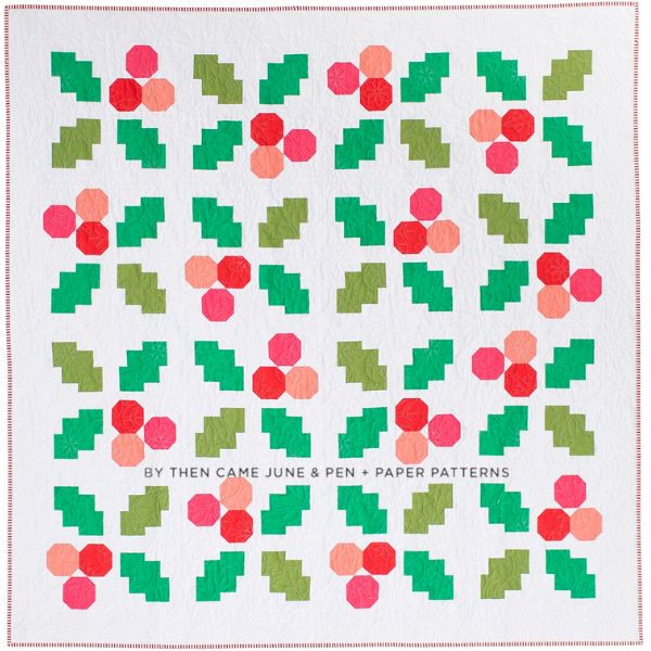 Holly Jolly Quilt Pattern - etsy
