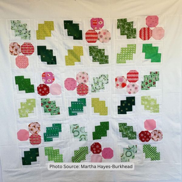 Holly Quilt Idea from Martha Hayes-Burkhead