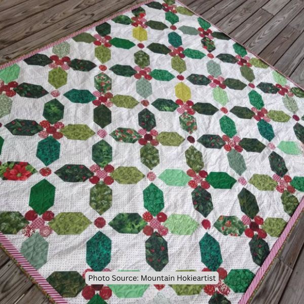 Holly Quilt Idea from Mountain Hokieartist