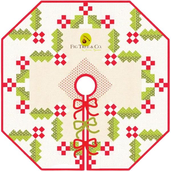 Holly Tree Skirt Quilt Pattern - etsy