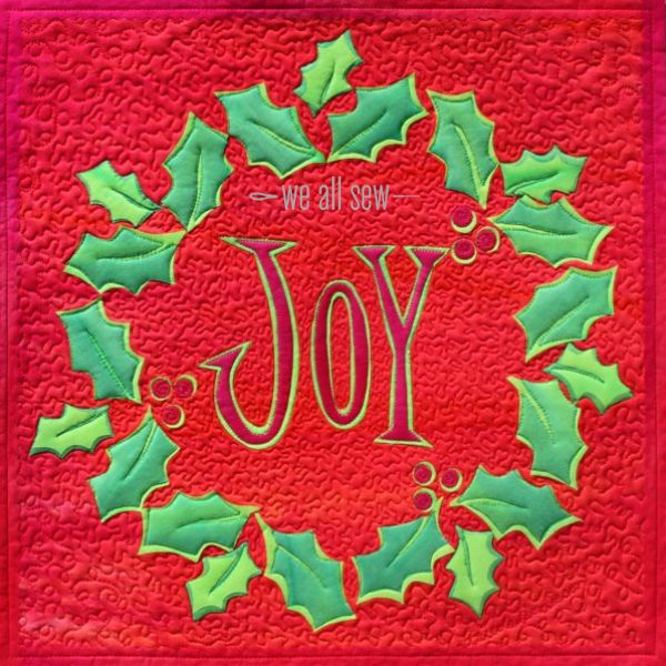 JOY Fused Art Mini - free quilt pattern