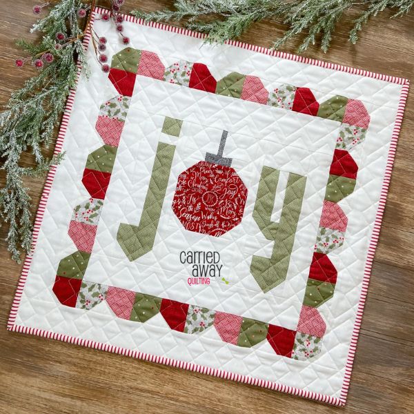 Joy Mini Quilt Pattern - etsy