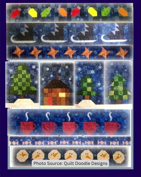 Minnesota Winter Wonderland Quilt Pattern - etsy