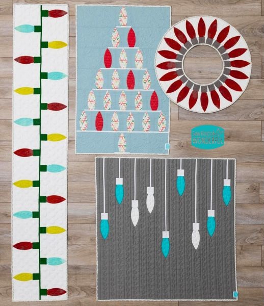 Mod Lights Holiday Quilt Pattern - etsy